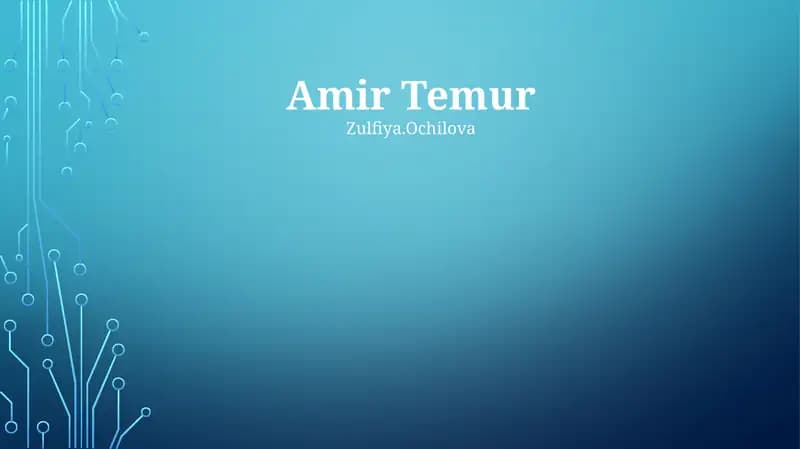 Amir Temur