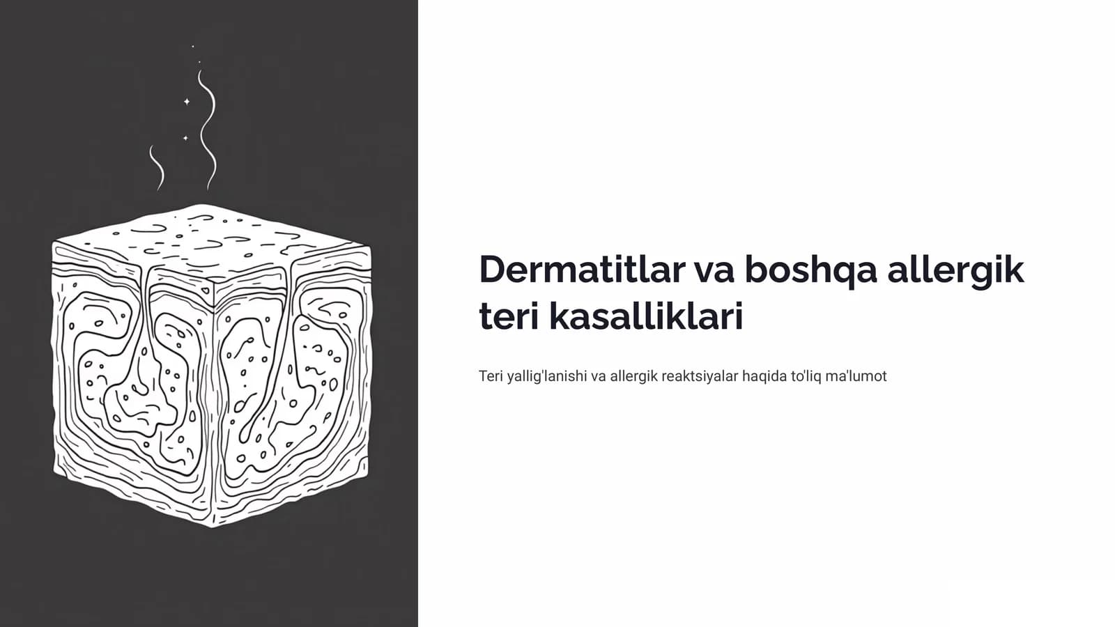 Dermatitlar va boshqa allergik teri kasalliklari