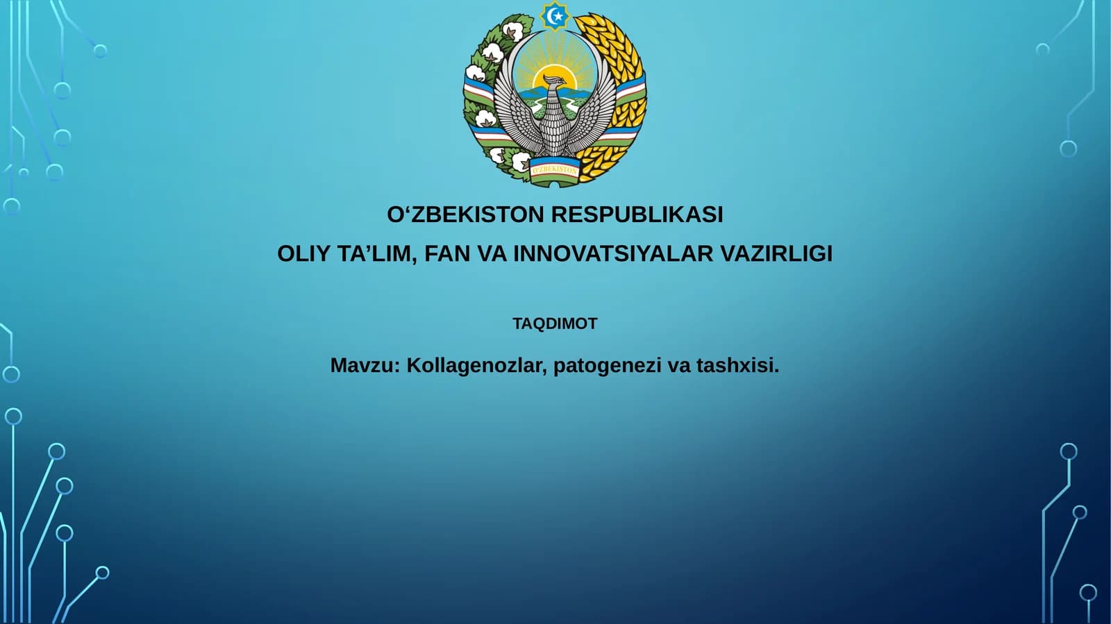 Kollagenozlar, patogenezivatashxisi