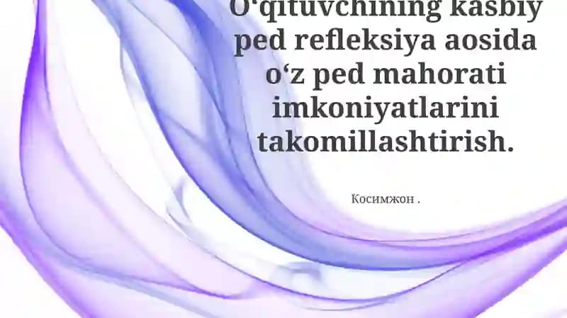 Pedagogik aks ettirish