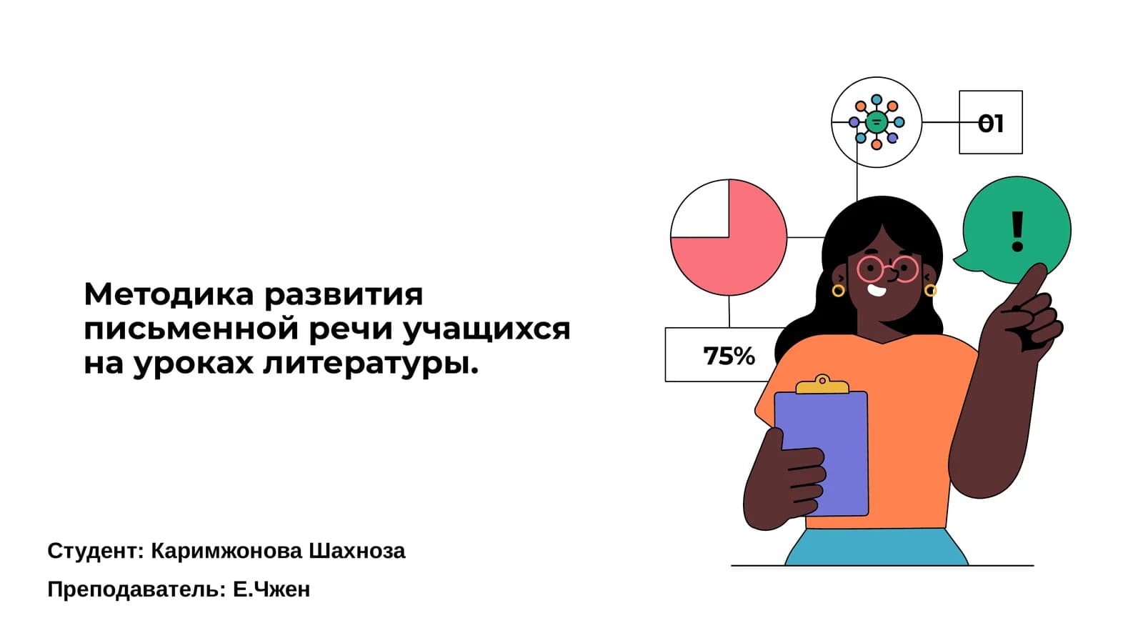 Методика развития письменной речи учащихся на уроках литературы