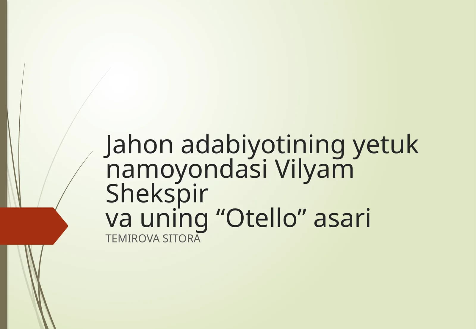 Vilyam Shekspir