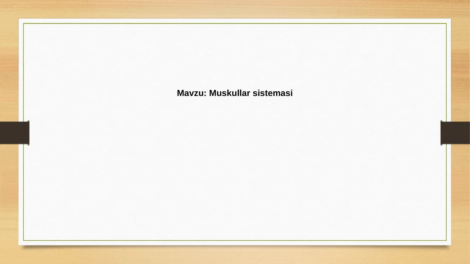 Muskullarsistemasi