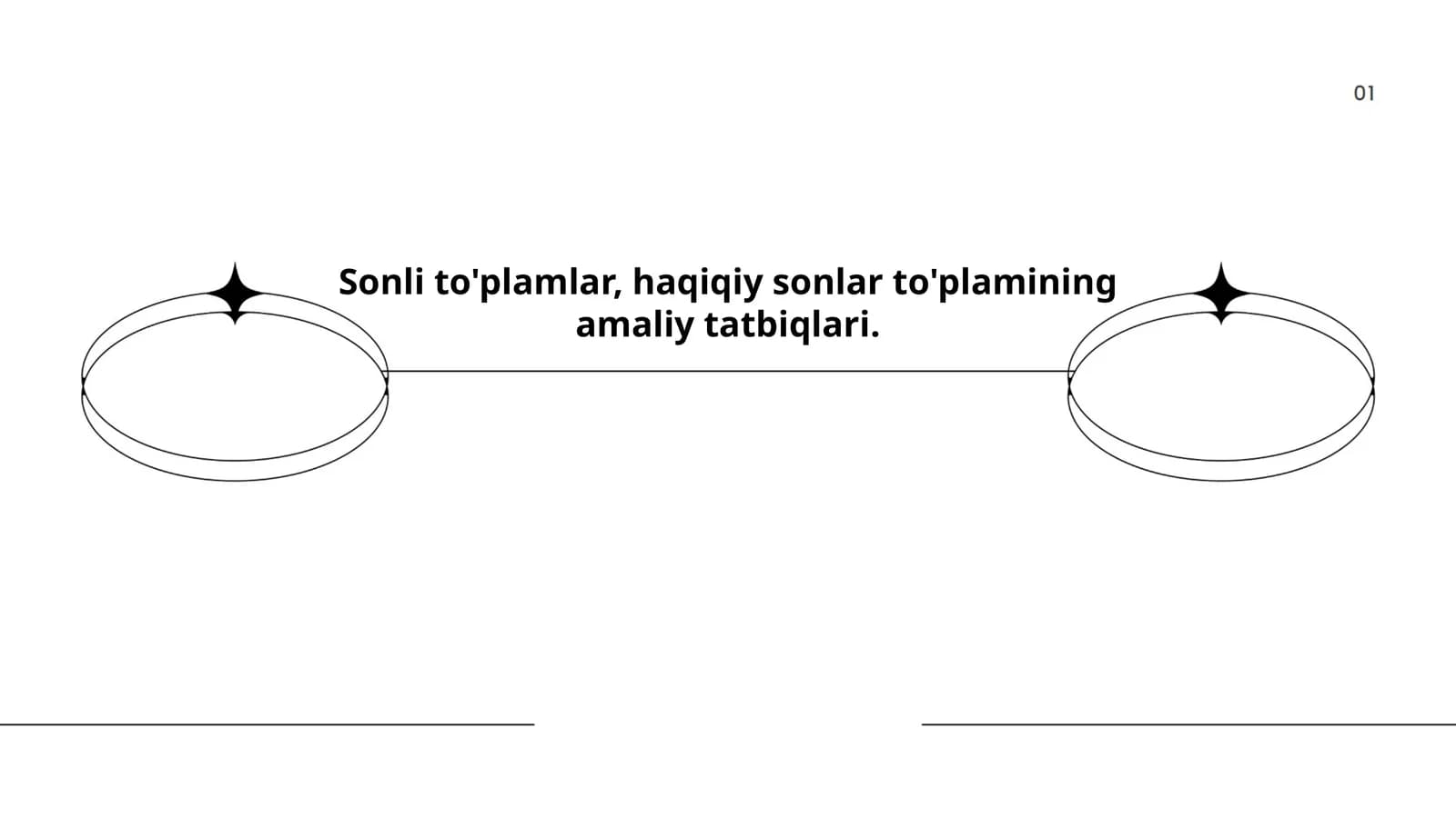 Sonli to'plamlar va ularning tuzilishi