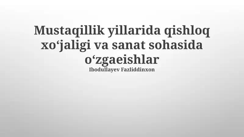 Xalq amaliy sanʼatining rivojlanishi