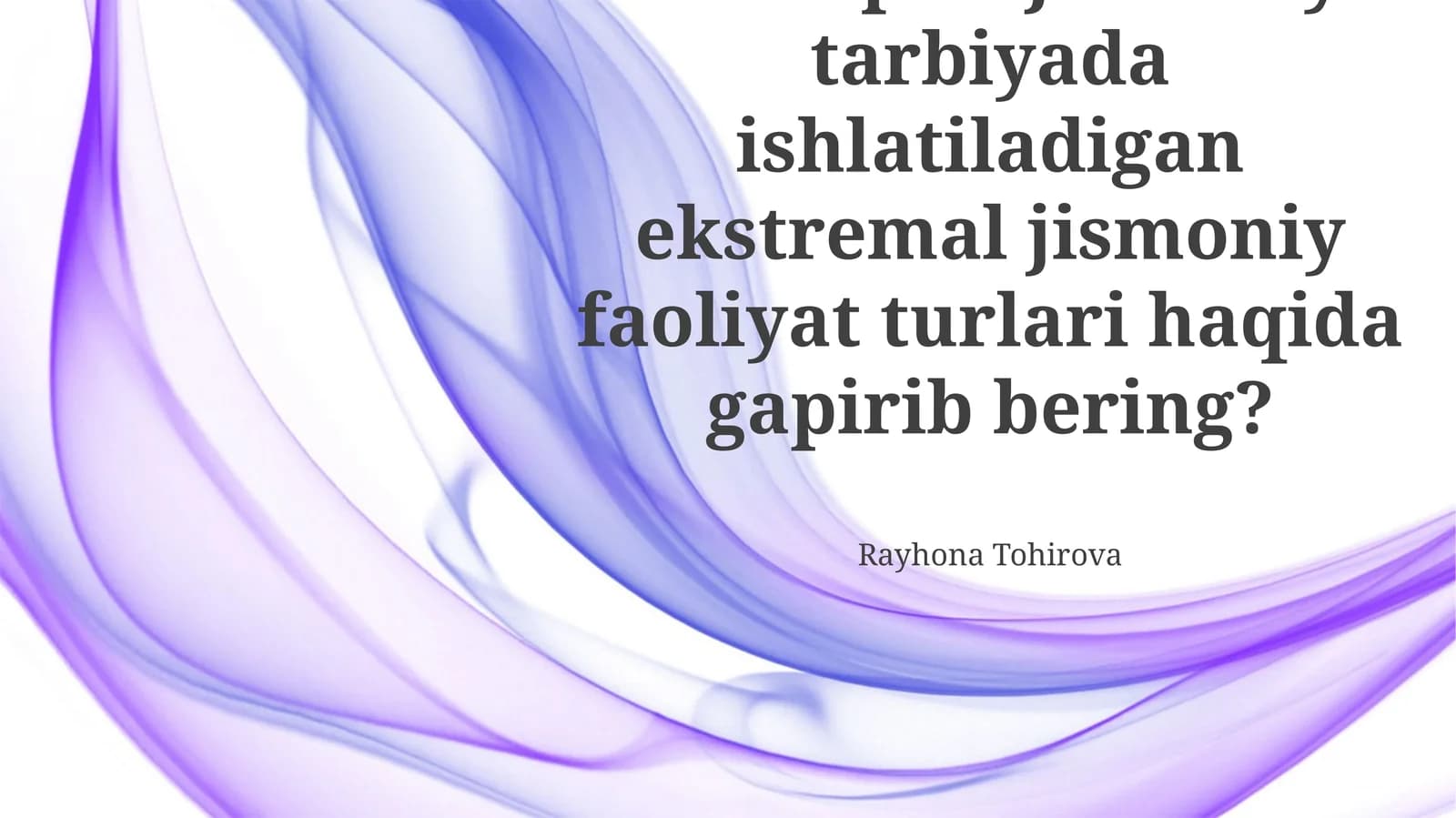 Adaptiv jismoniy tarbiya