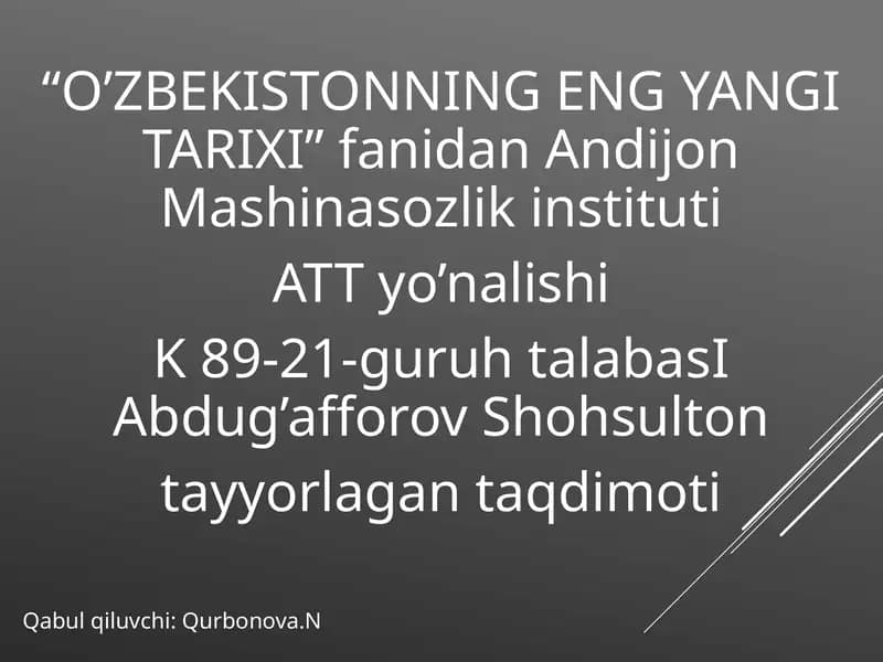 Ҳаракатлар стратегияси - Иқтисодий тараққиёт кафолати