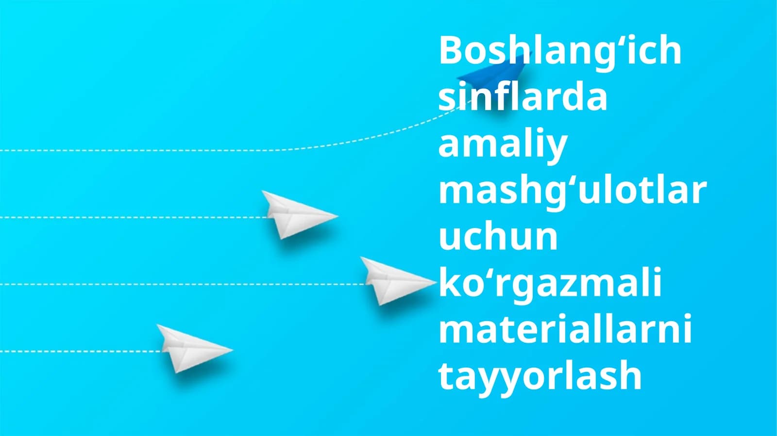Vizual Qo'llanmalar Turlari