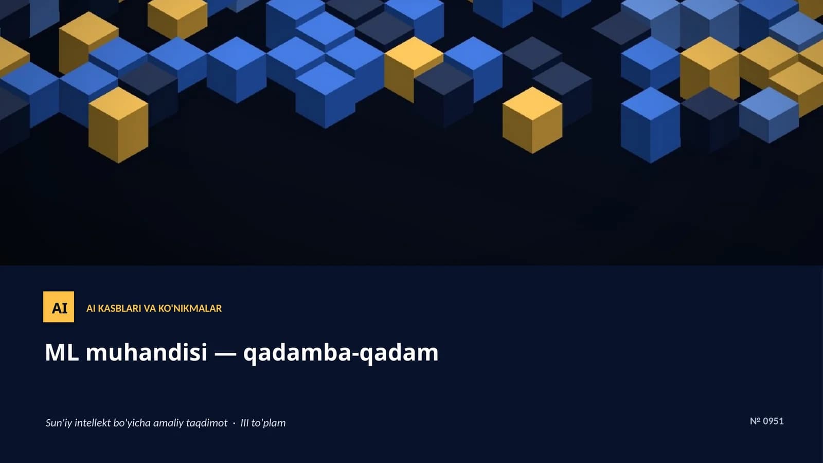 AI KASBLARI VA KO'NIKMALAR