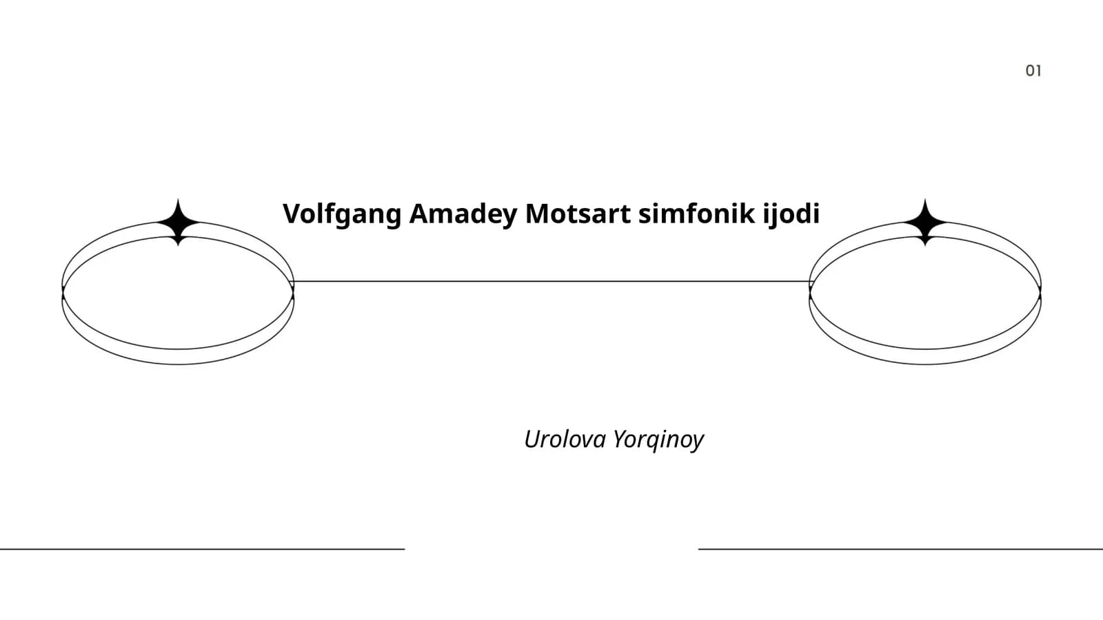 Volfgang Amadey Motsart simfonik ijodi