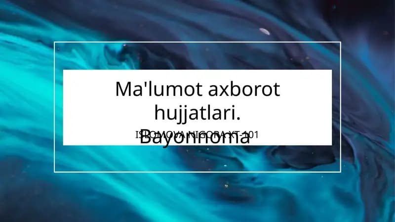 Bayonnoma