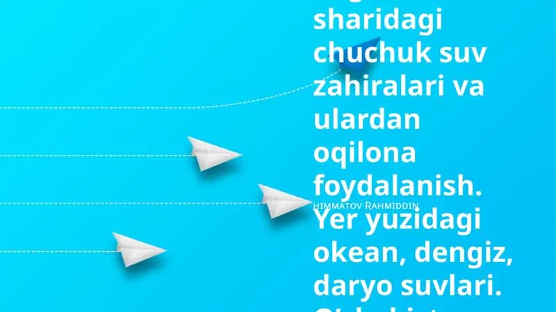 Yerning Gidrosferasi: Tuzilishi va Tarkibi