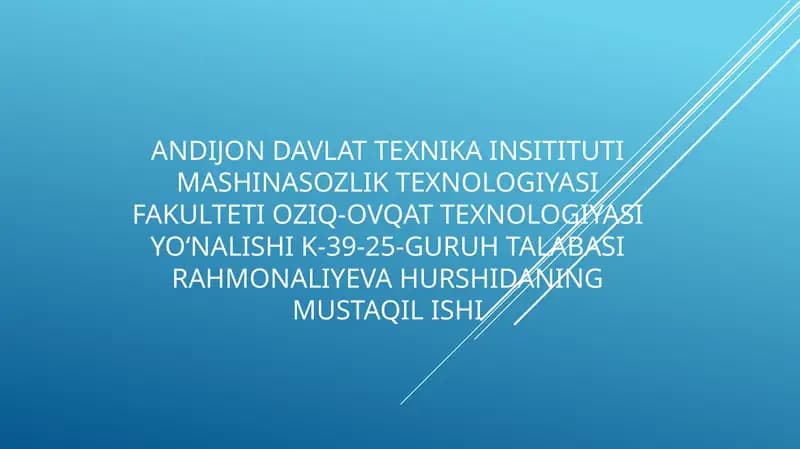 Ekstremumlarnazariyasihaqidaumumiytushuncha
