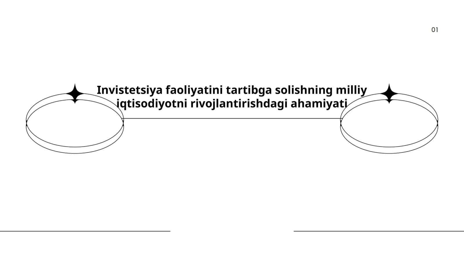 Invistetsiya faoliyatini tartibga solishning milliy iqtisodiyotni rivojlantirishdagi ahamiyati
