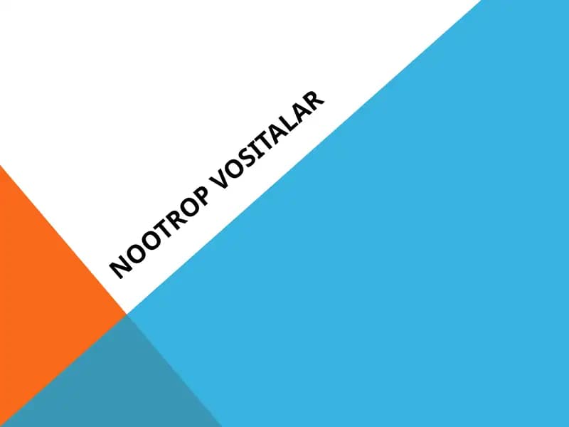 NOOTROP VOSITALAR