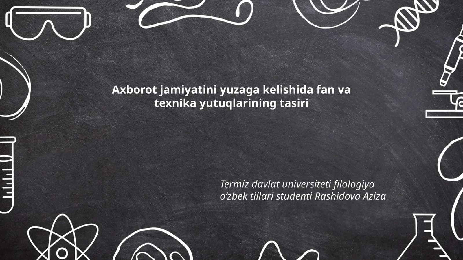 Axborot kommunikatsiya texnologiyalarining rivojlanishi