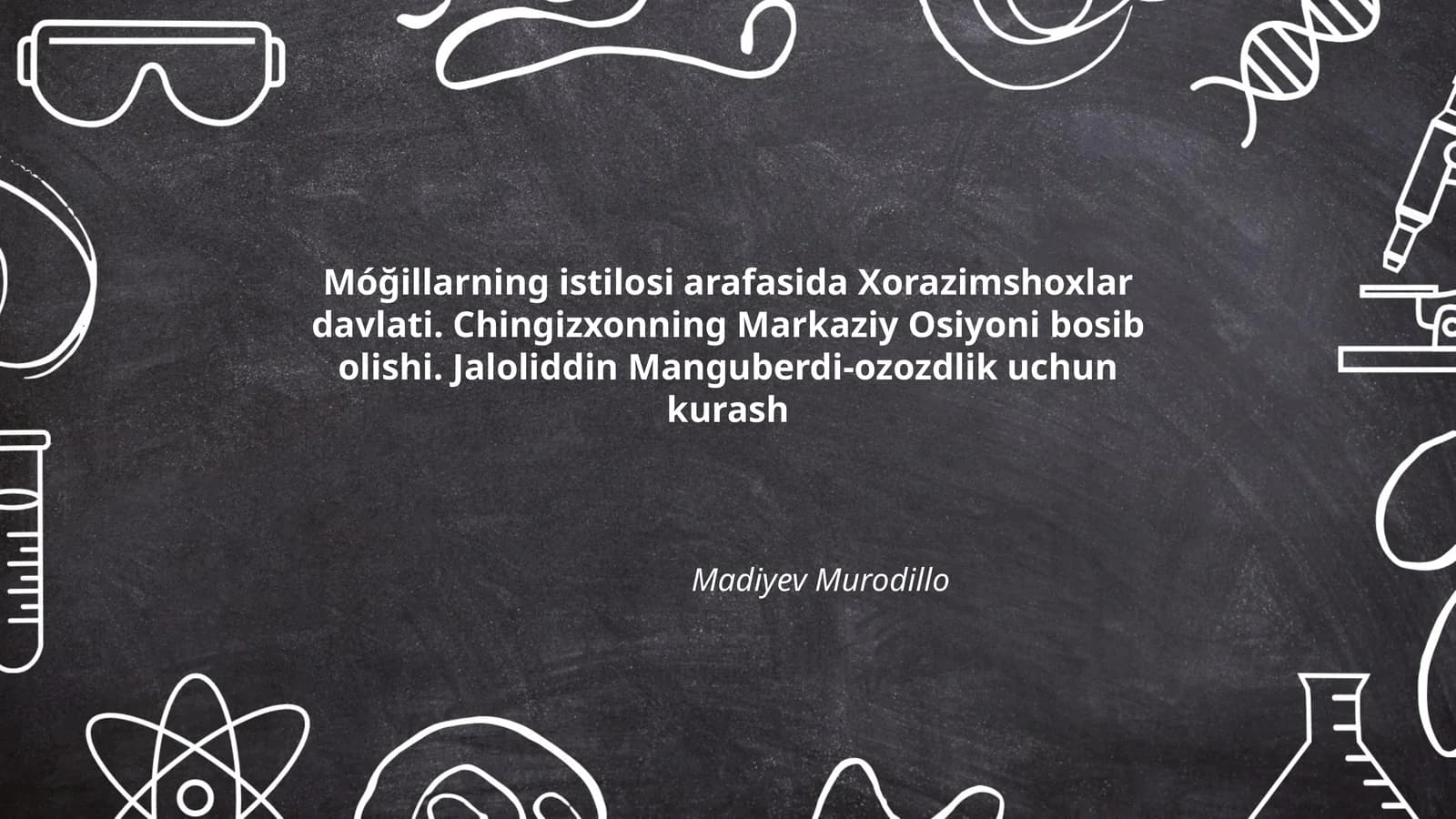 Xorazmshoxlar davlati siyosiy tuzilishi