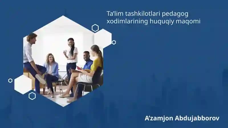 Umumiy pedagogika fanidan