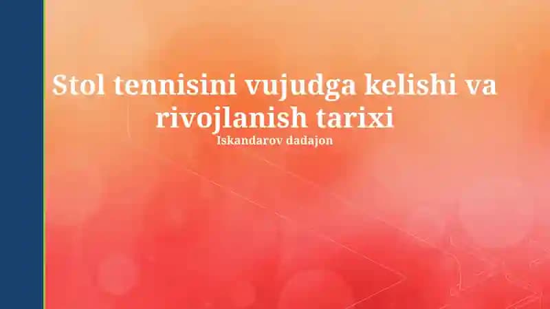Viktoriya davri va stol tennisi ommalashuvi