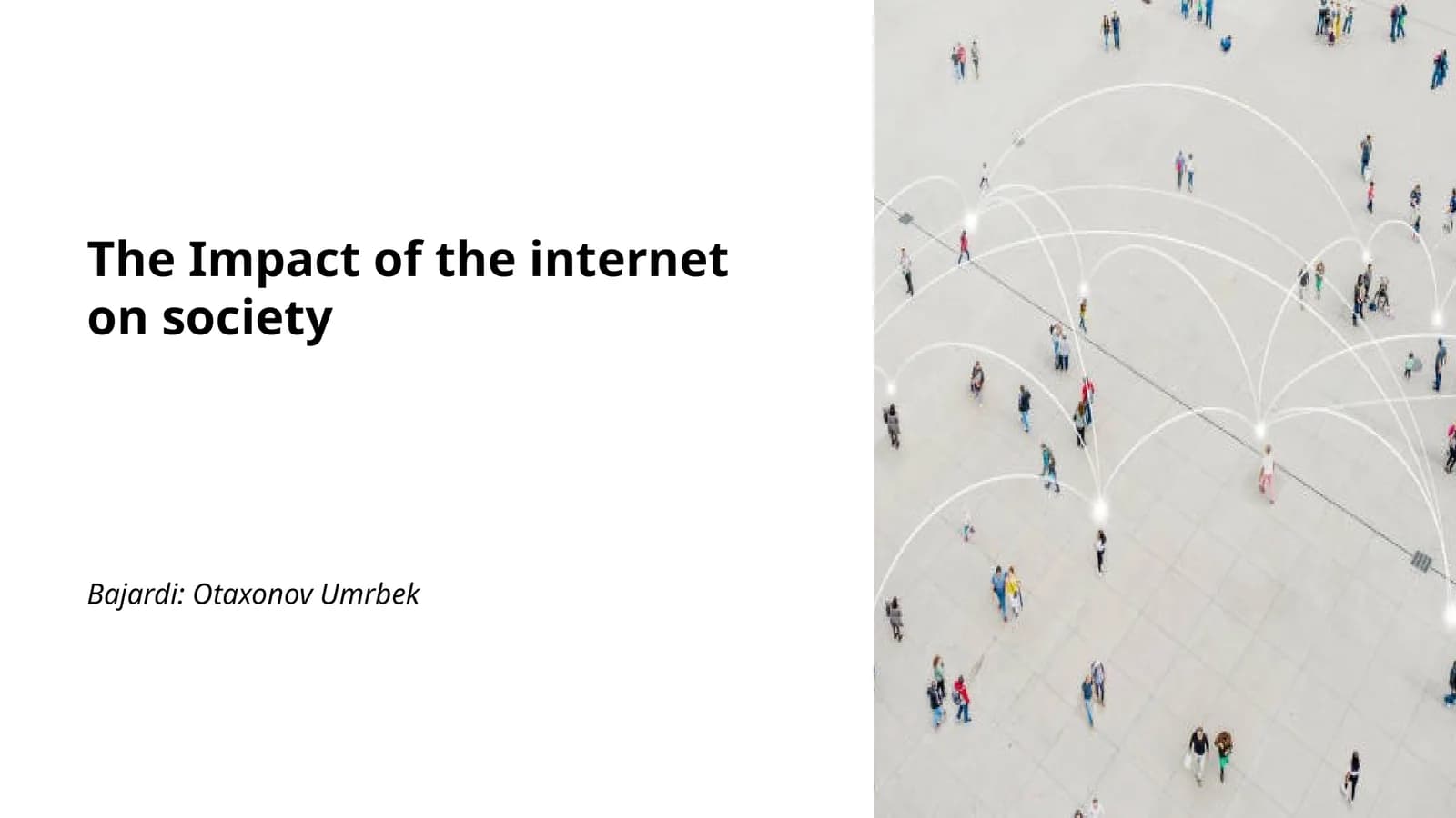 Internetning jamiyatga ta'siri