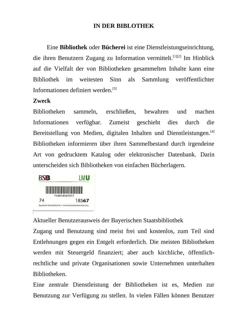 Bibliothek