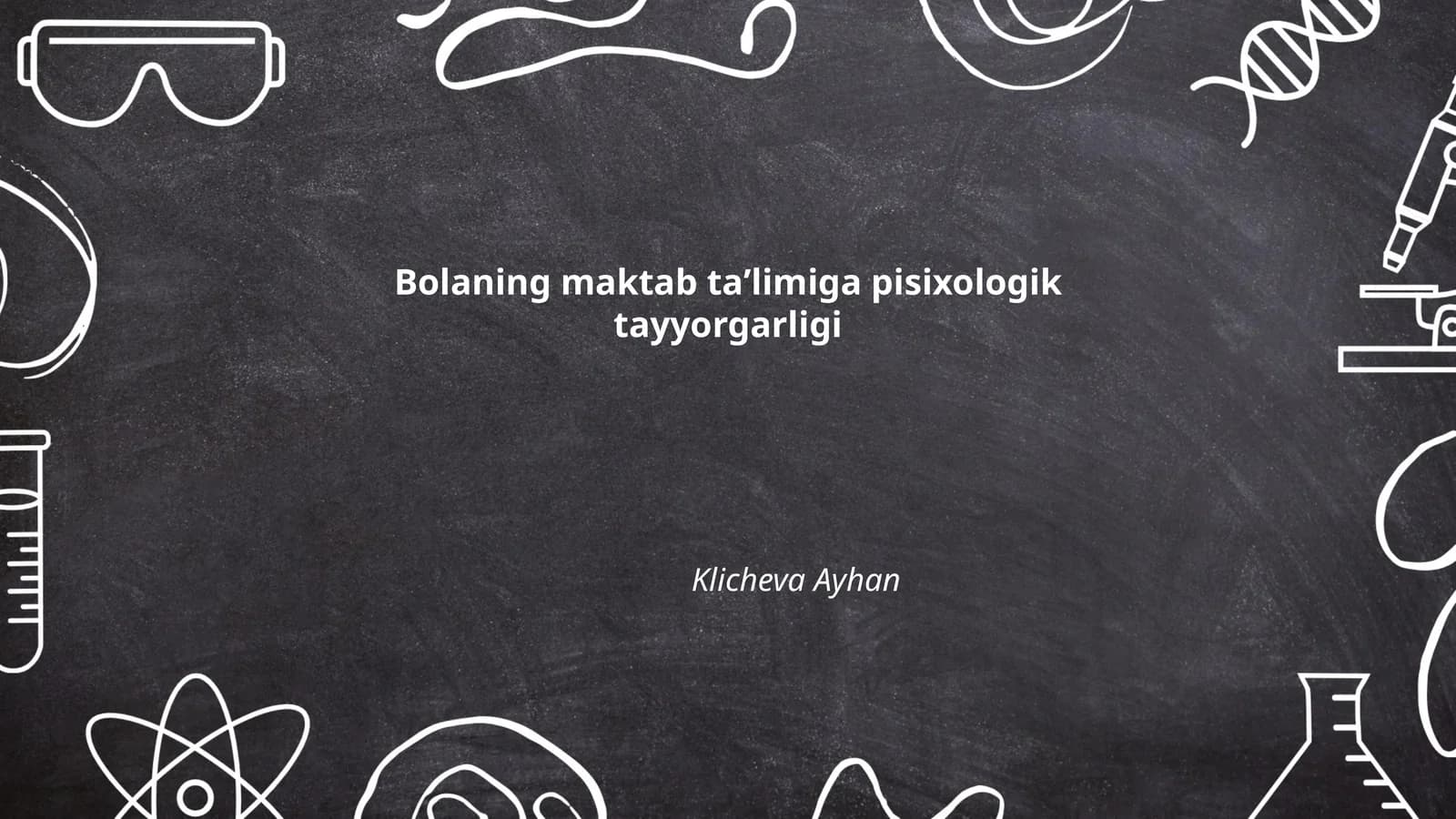 Bolaning maktab taʼlimiga psixologik tayyorgarligi