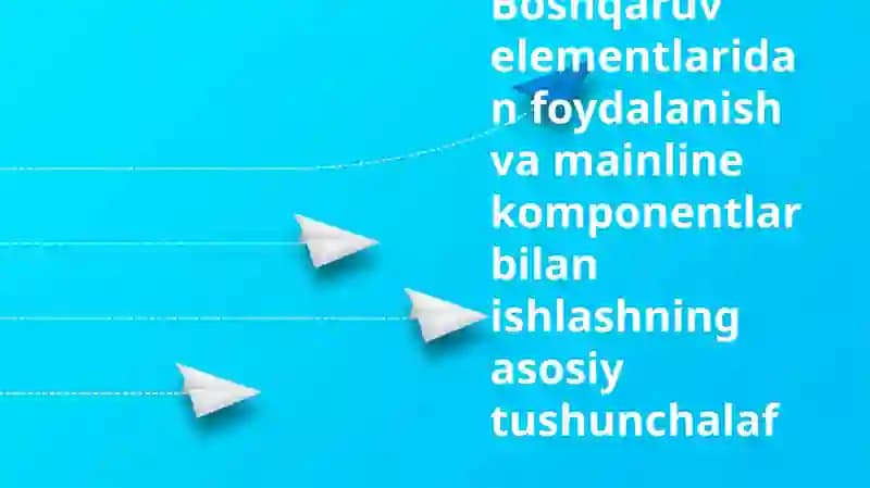 Boshqaruv elementlari: Ta'rif va turlari