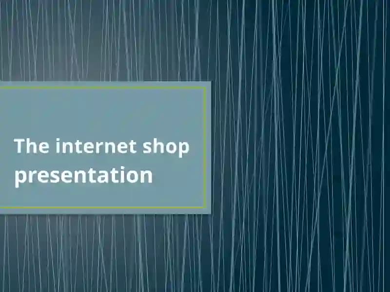 Online stores