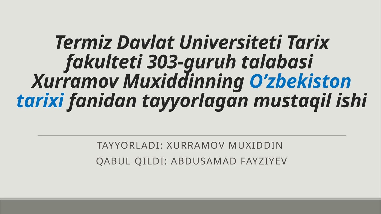 Qatog’onlik va jamoalashtirish siyosati va uning fojeaviyoqibatlari