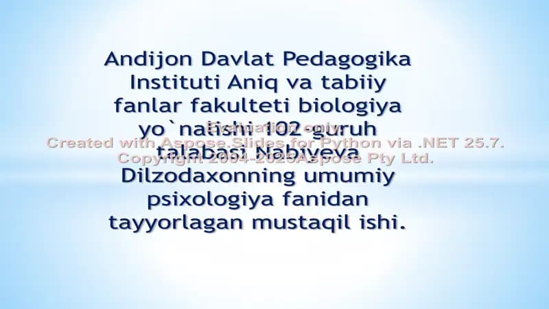 Oila psixologiyasi
