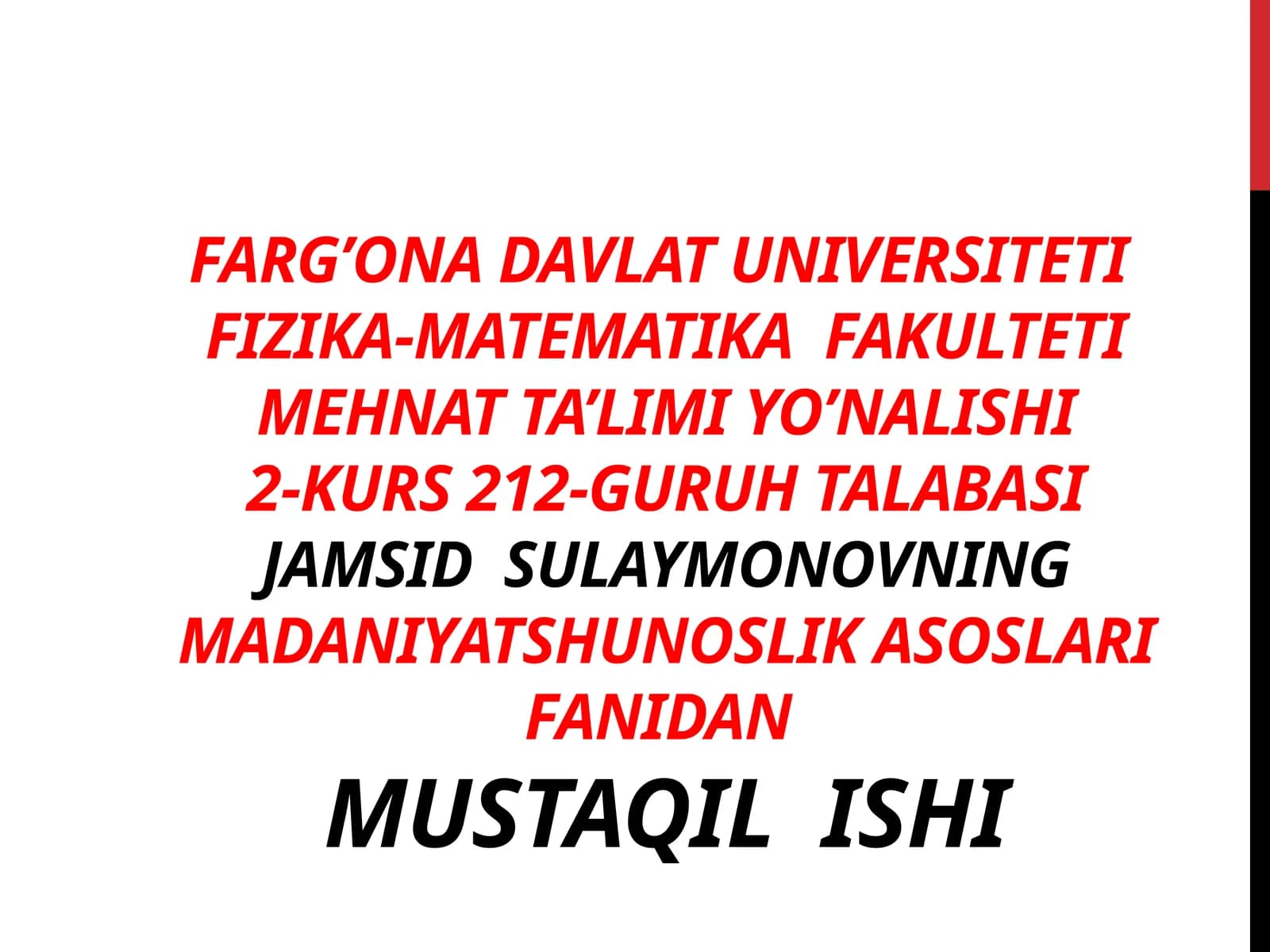 O'zbek tilining tarixi