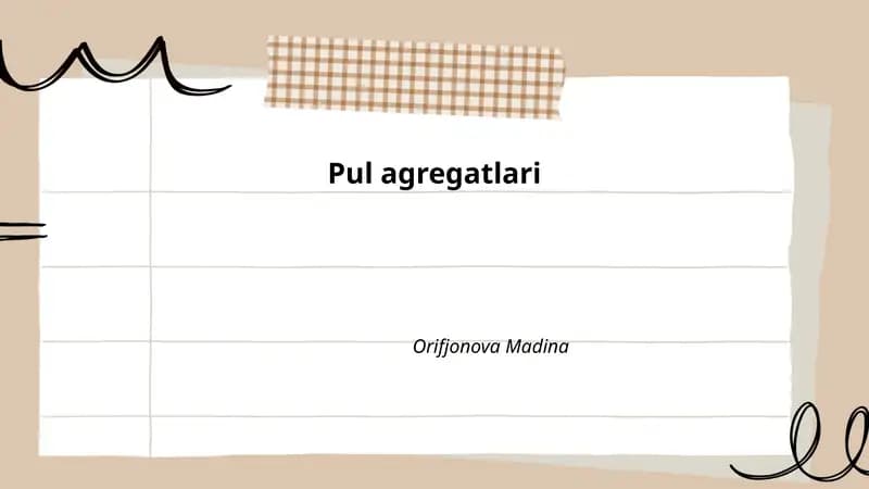 Pul agregatlari