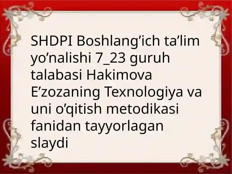 Plastilinvaloy bilan ishlash darslari