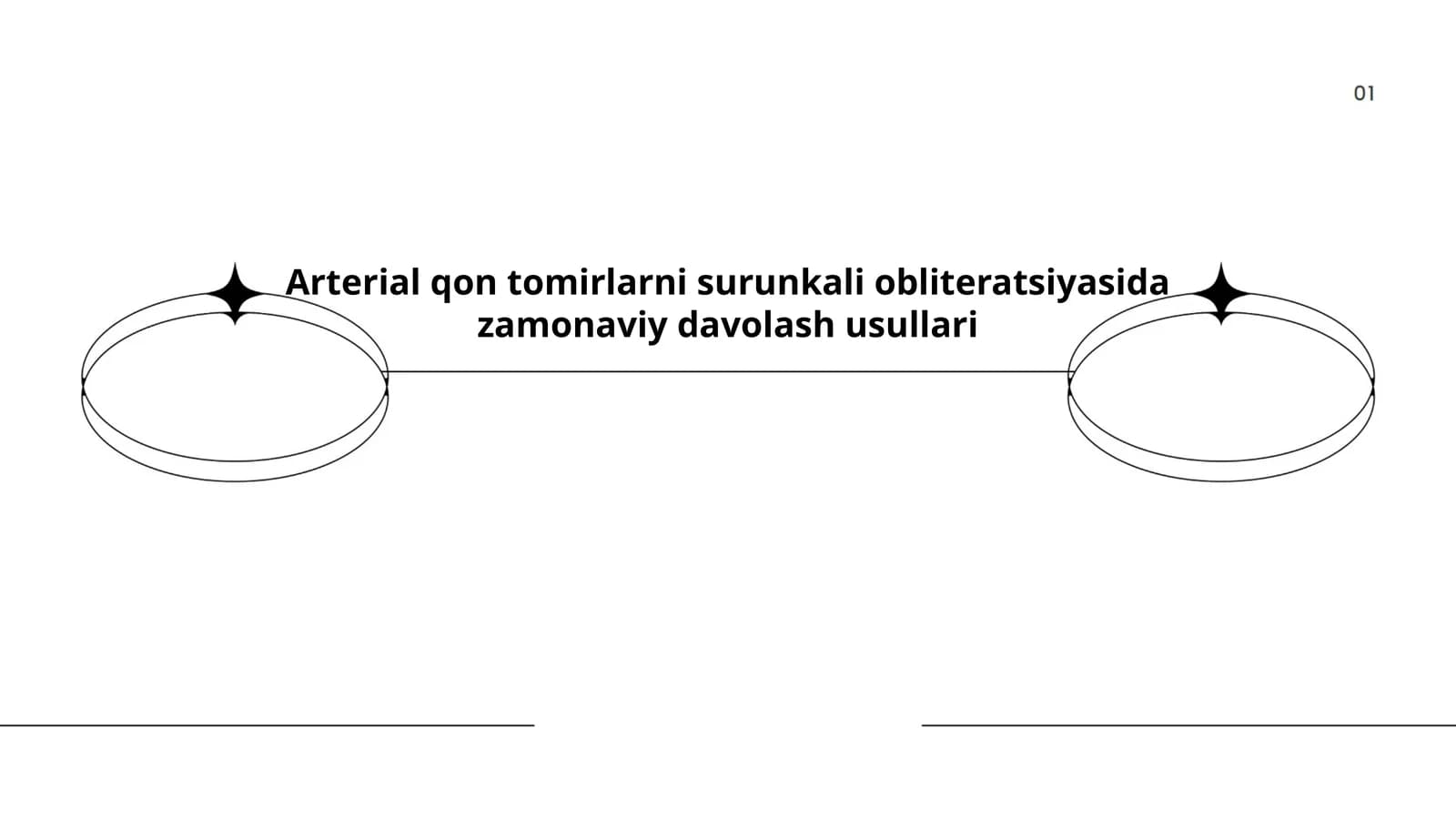 Arterial qon tomirlarni surunkali obliteratsiyasida zamonaviy davolash usullari