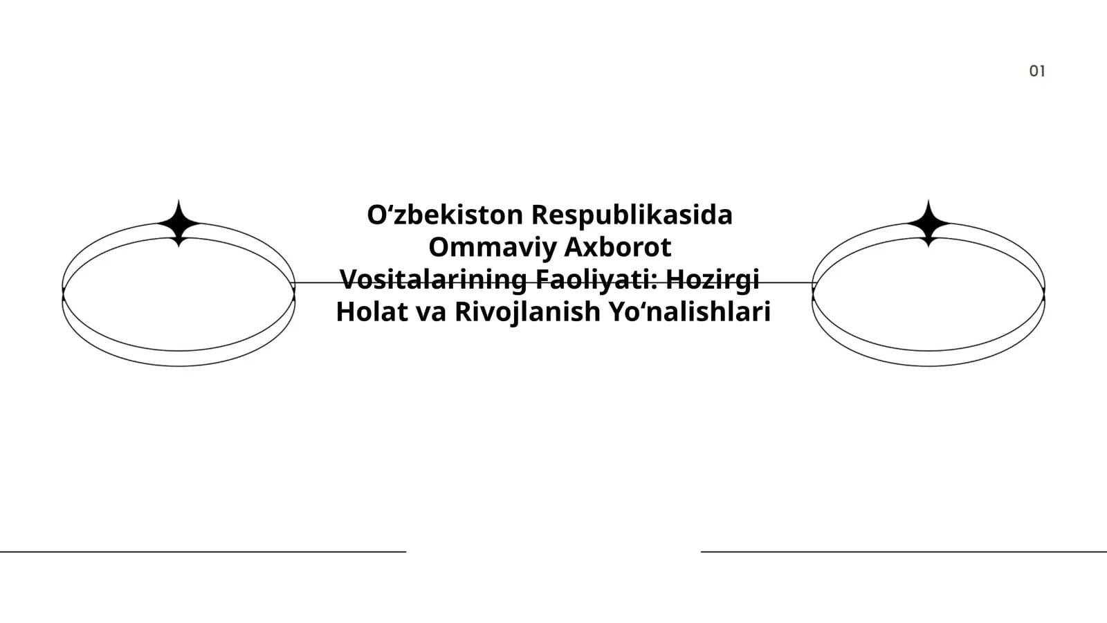 O‘zbekiston Respublikasida Ommaviy Axborot Vositalarining Faoliyati