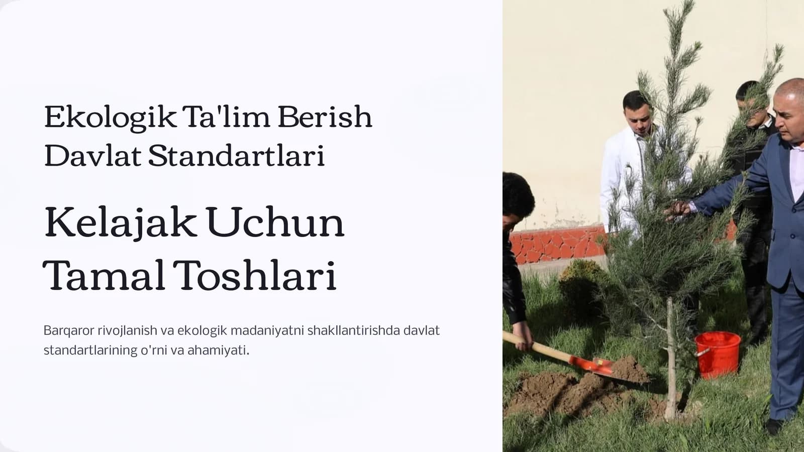 Ekologik Ta'lim Berish Davlat Standartlari
