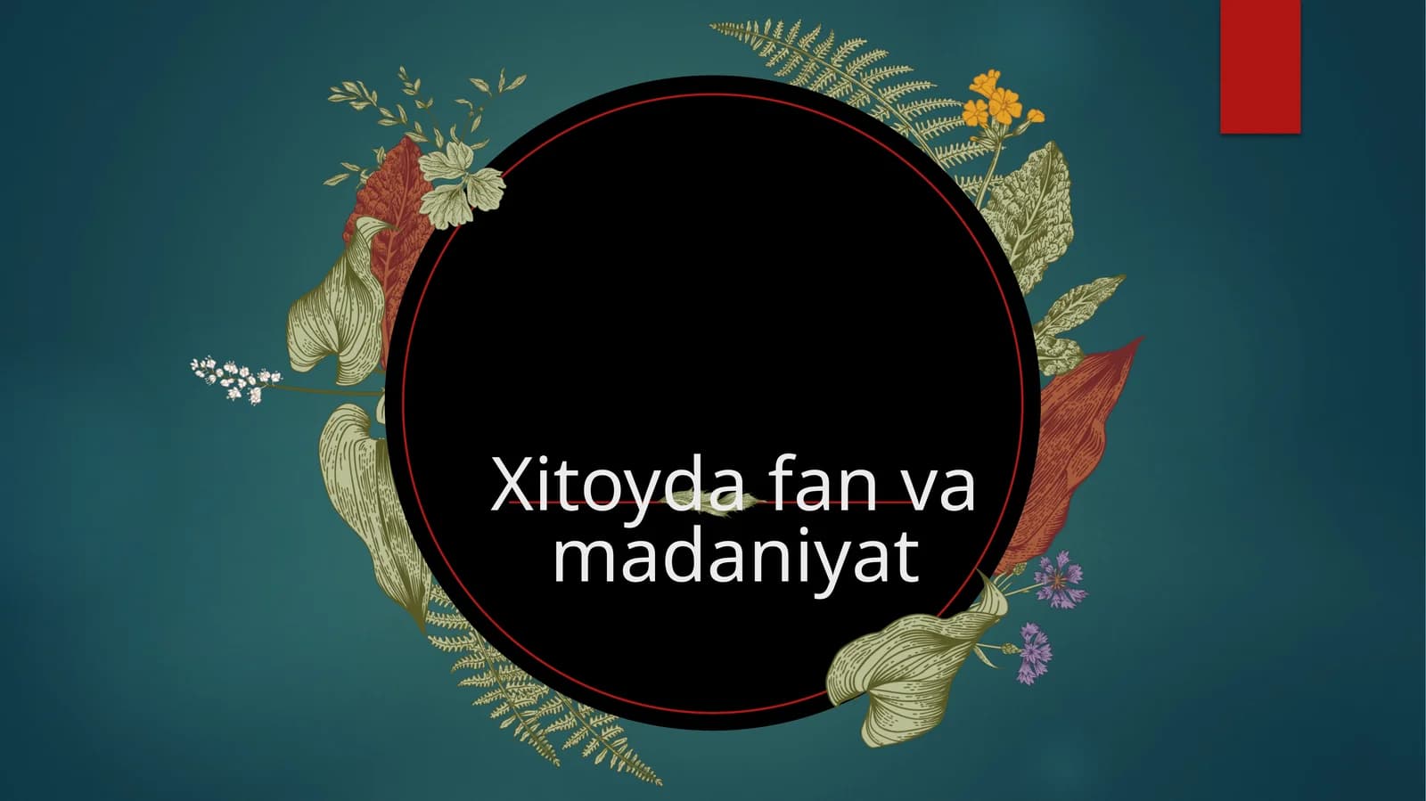 Xitoy madaniyat