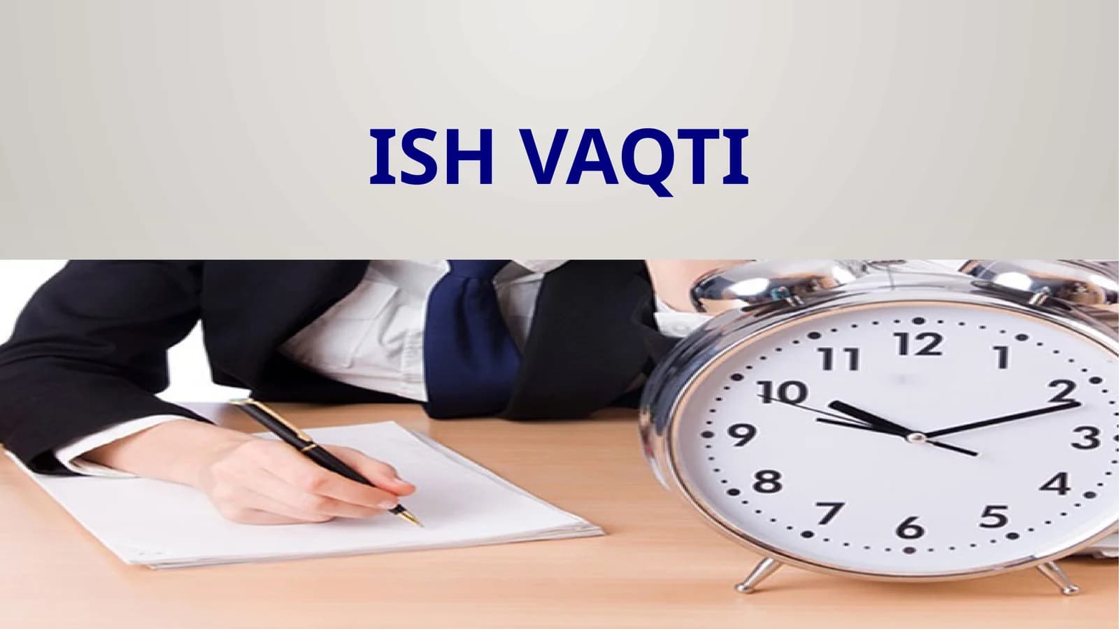 Ish vaqti
