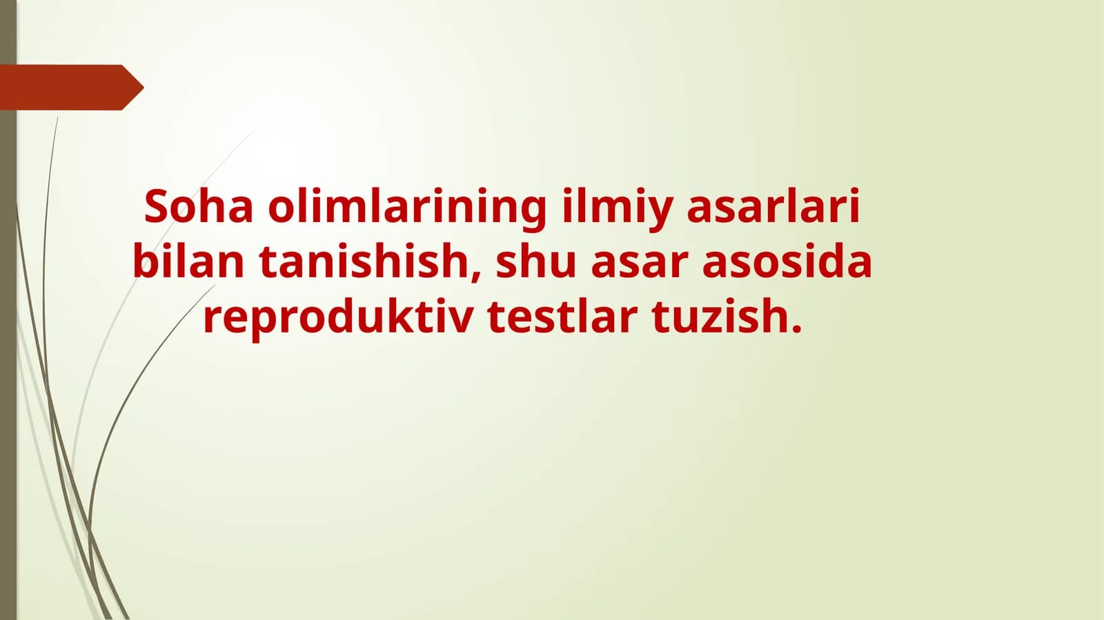 Yuksak ma'naviyatli yoshlarni tarbiyalash
