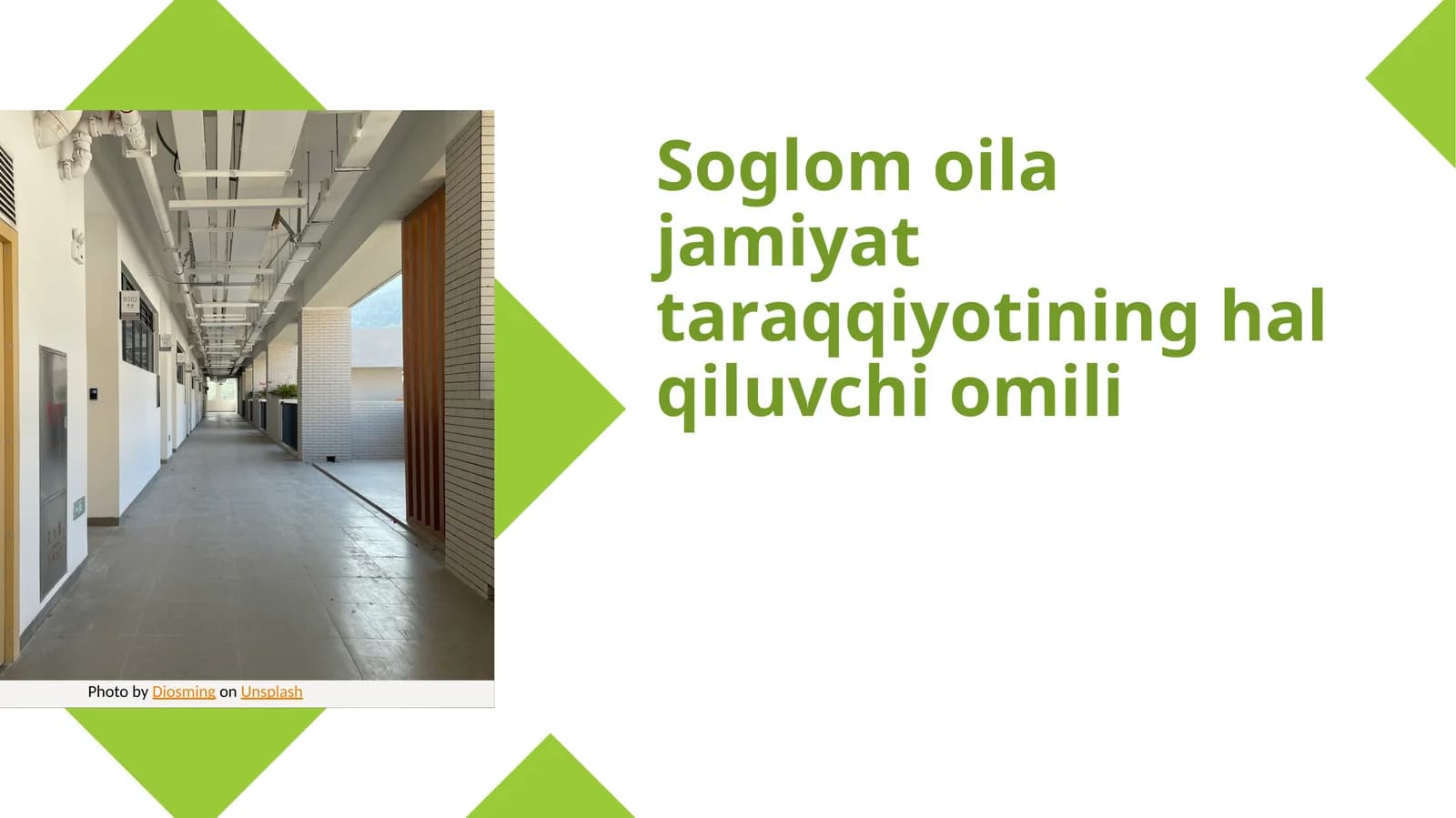 Sog'lom oila jamiyat taraqqiyotining hal qiluvchi omili