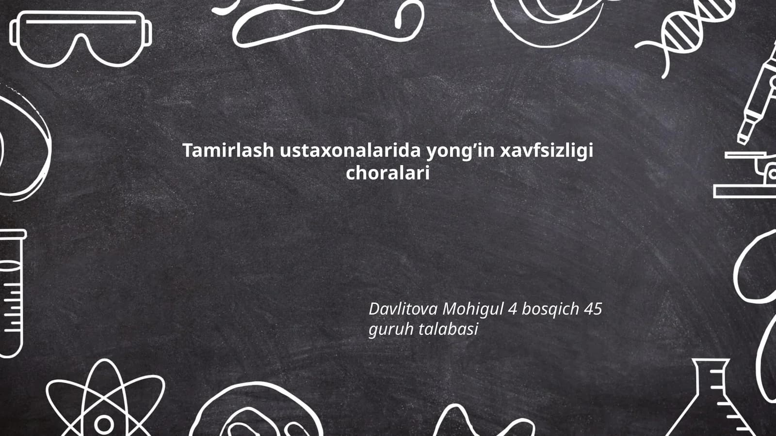 Yong'in xavfsizligi qoidalari