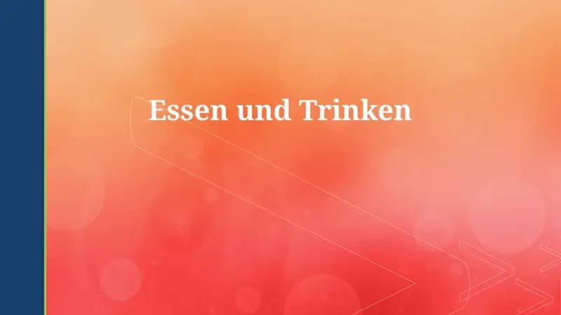 Einführung in die deutsche Küche