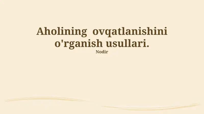 Antropometrik o'lchovlar
