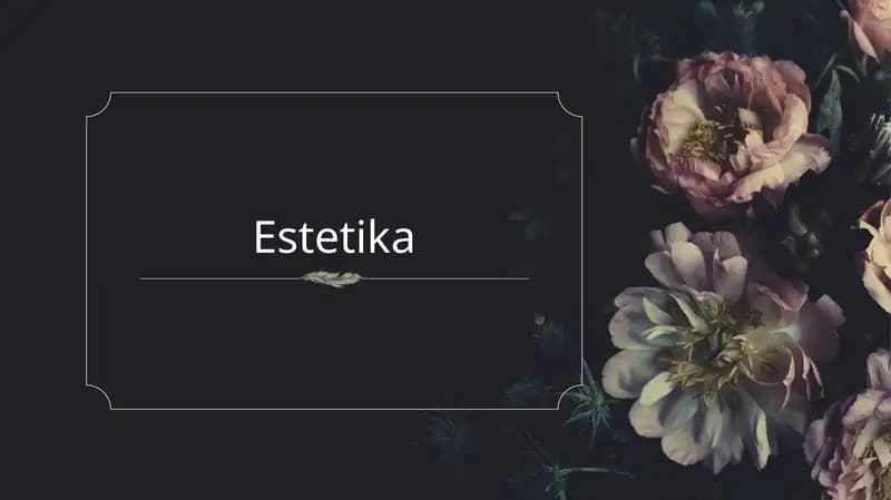 Estetika