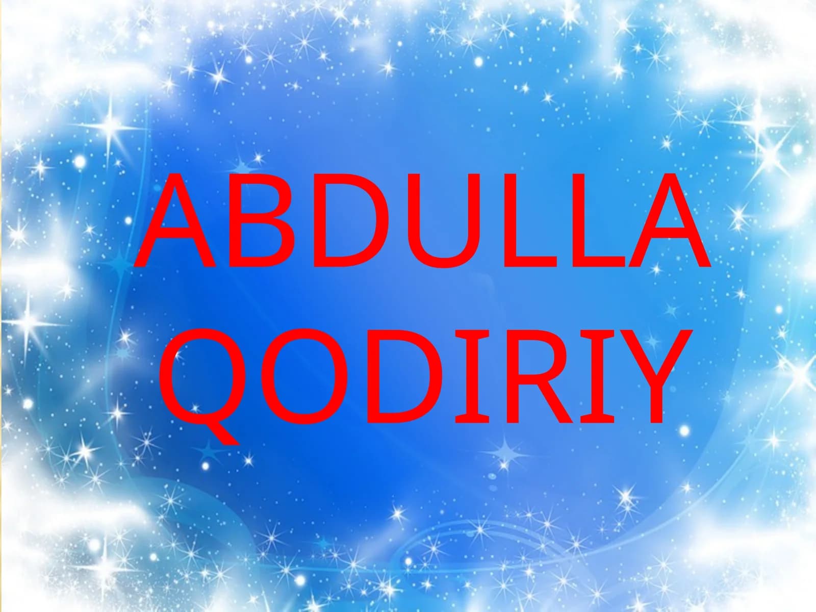 7-sinf Adabiyot fanidan Abdulla Qodiriy Mehrobdan chayon dars ishlanma