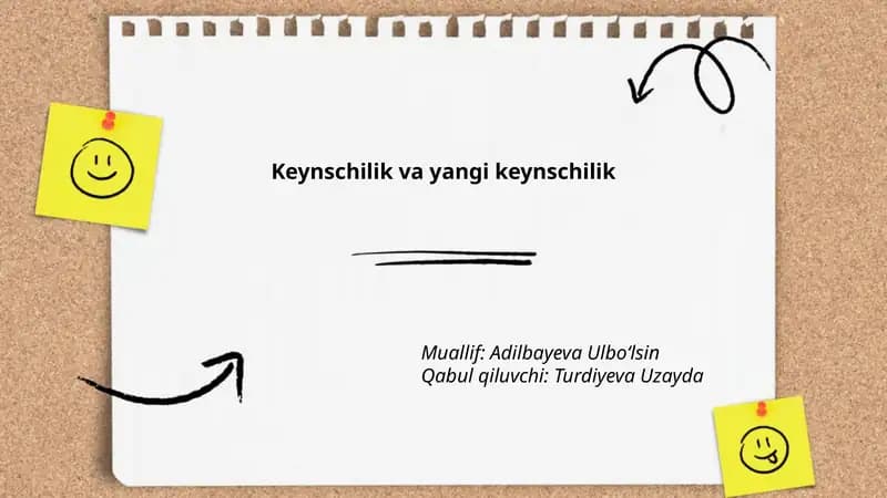 Keynschilik va yangi keynschilik