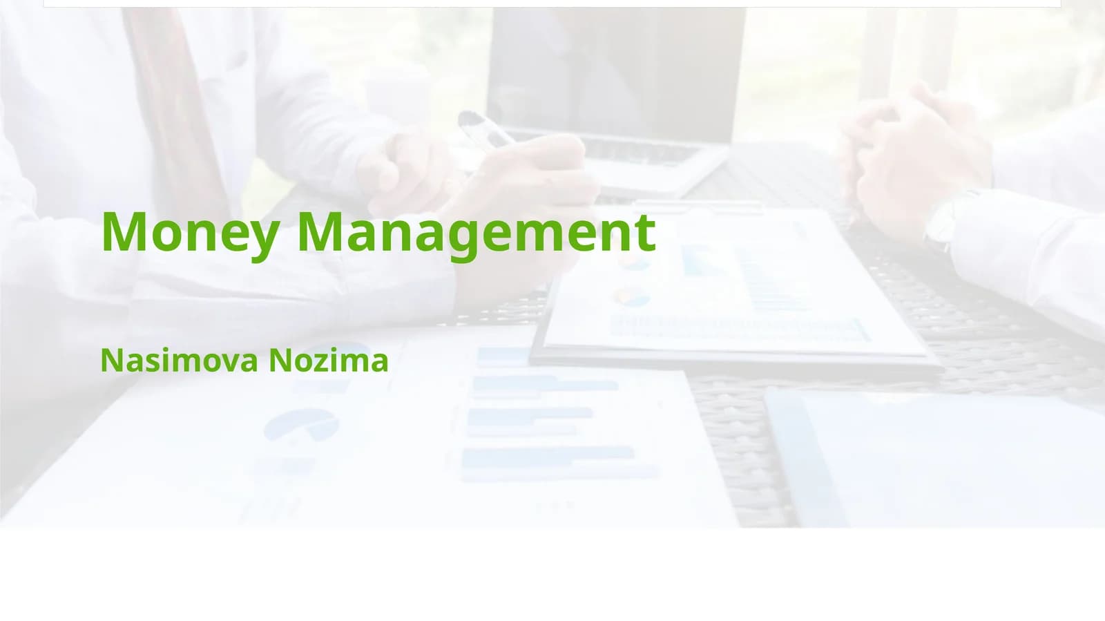Money Management