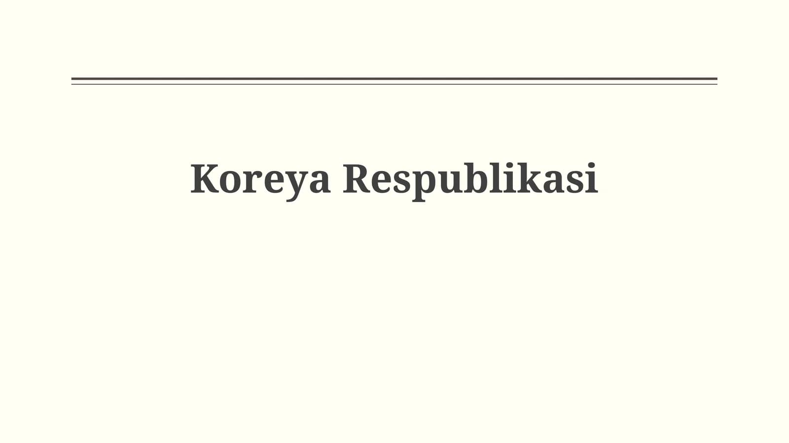 Koreya Respublikasi