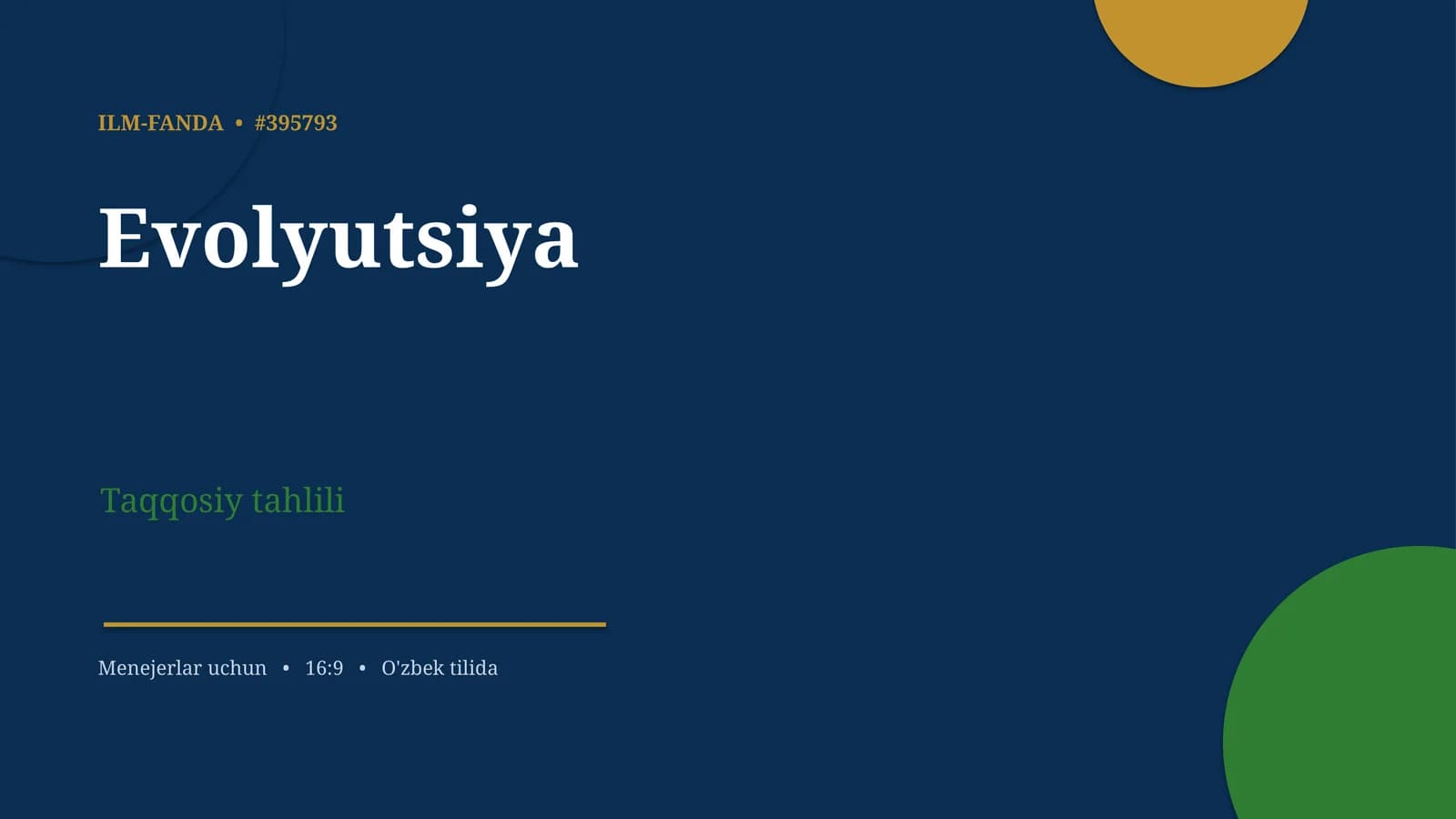 Evolyutsiya