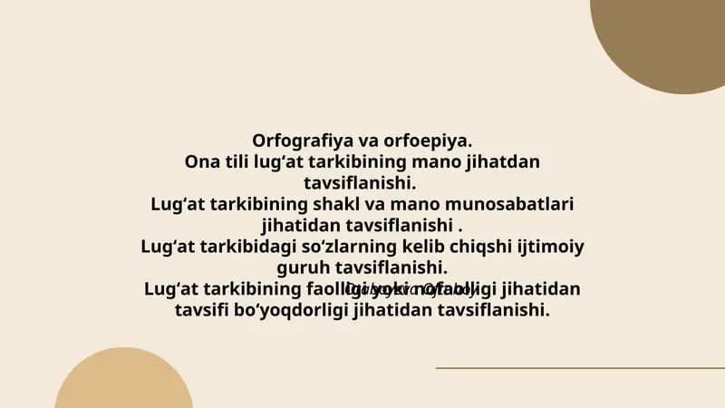 Ona tili lugʻat